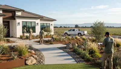 Landscaping services in Fresno, CA for residential and commercial outdoor property maintenance