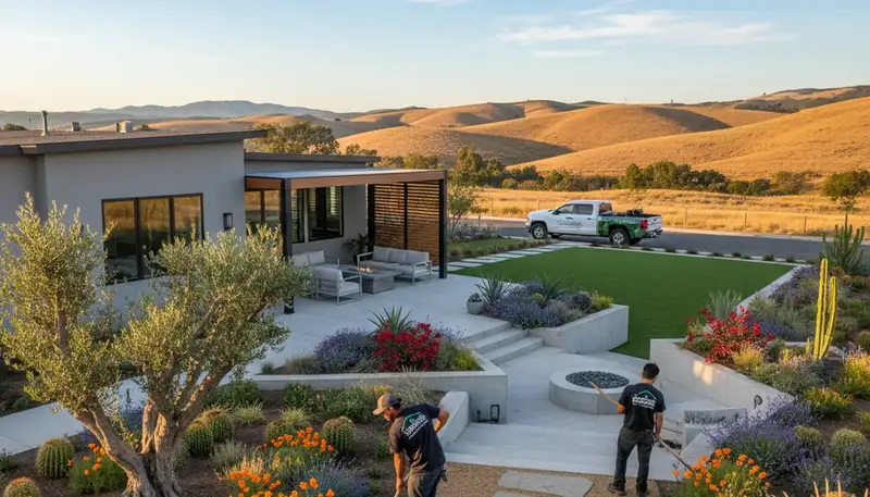 Landscaping services in Fresno, CA for residential and commercial properties