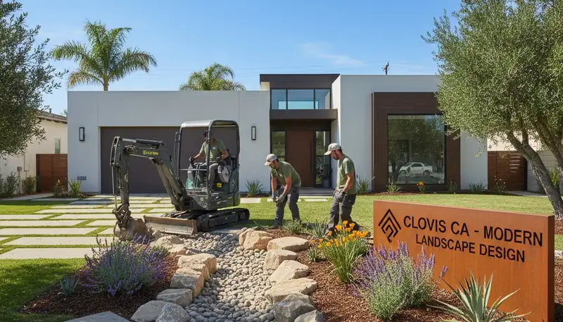 Landscaping services in Fresno, CA for residential and commercial properties