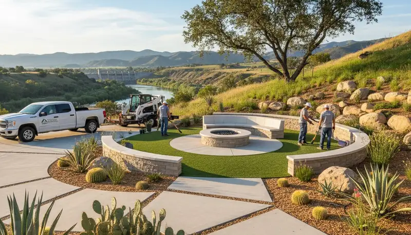 Landscaping services in Fresno, CA for residential and commercial properties