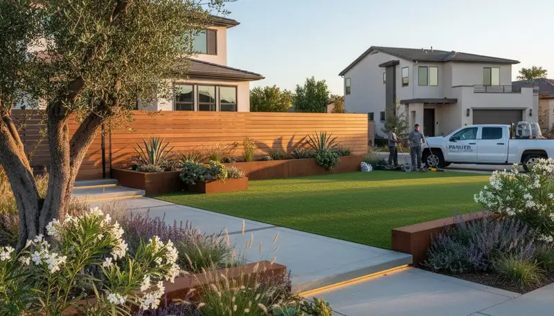 Landscaping services in Fresno, CA for residential and commercial properties
