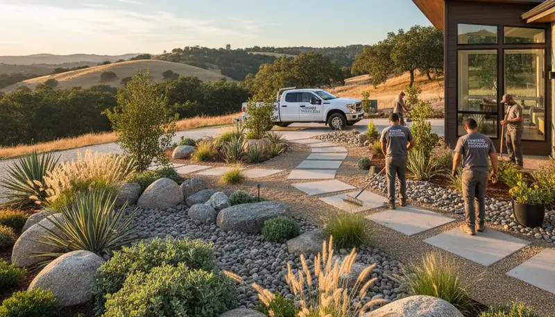 Landscaping services in Fresno, CA for residential and commercial property maintenance