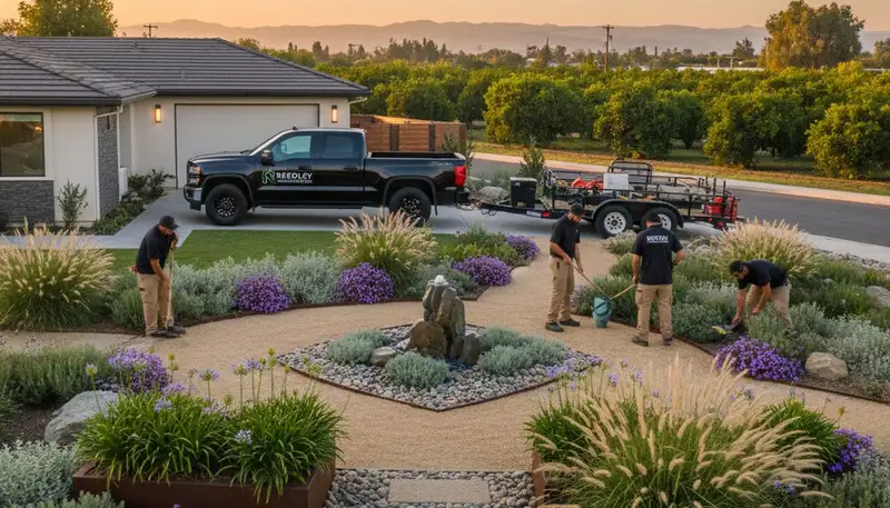 Landscaping service in Fresno, CA for residential and commercial outdoor maintenance